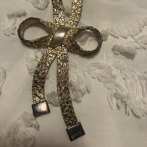 Bow Necklace (with Matching Earrings)